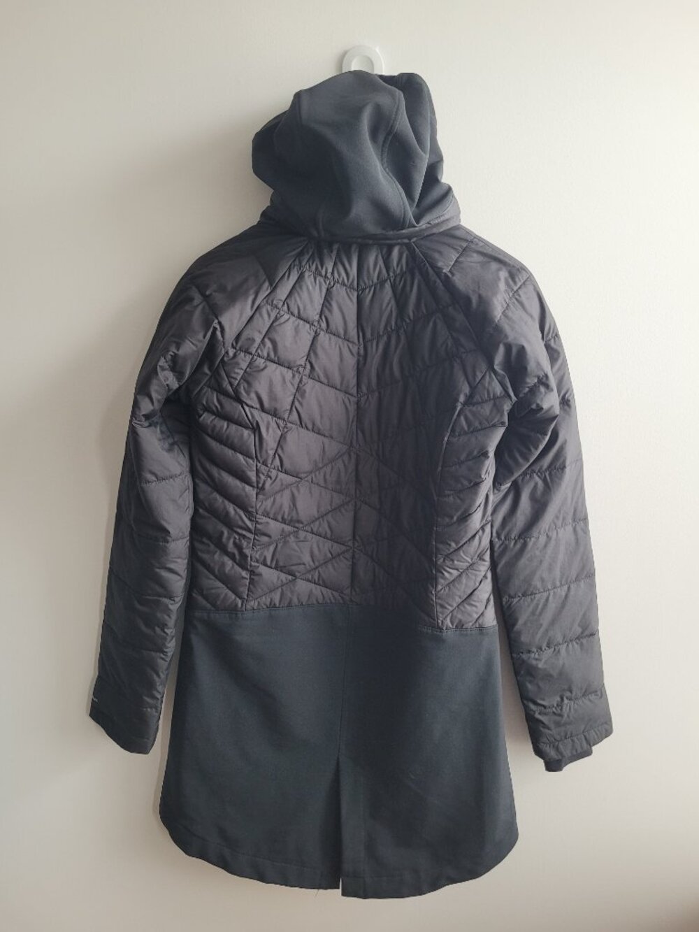 Columbia Women's Omni-Heat Black Hooded Light Puffer Coat-XS - Picture 8 of 10